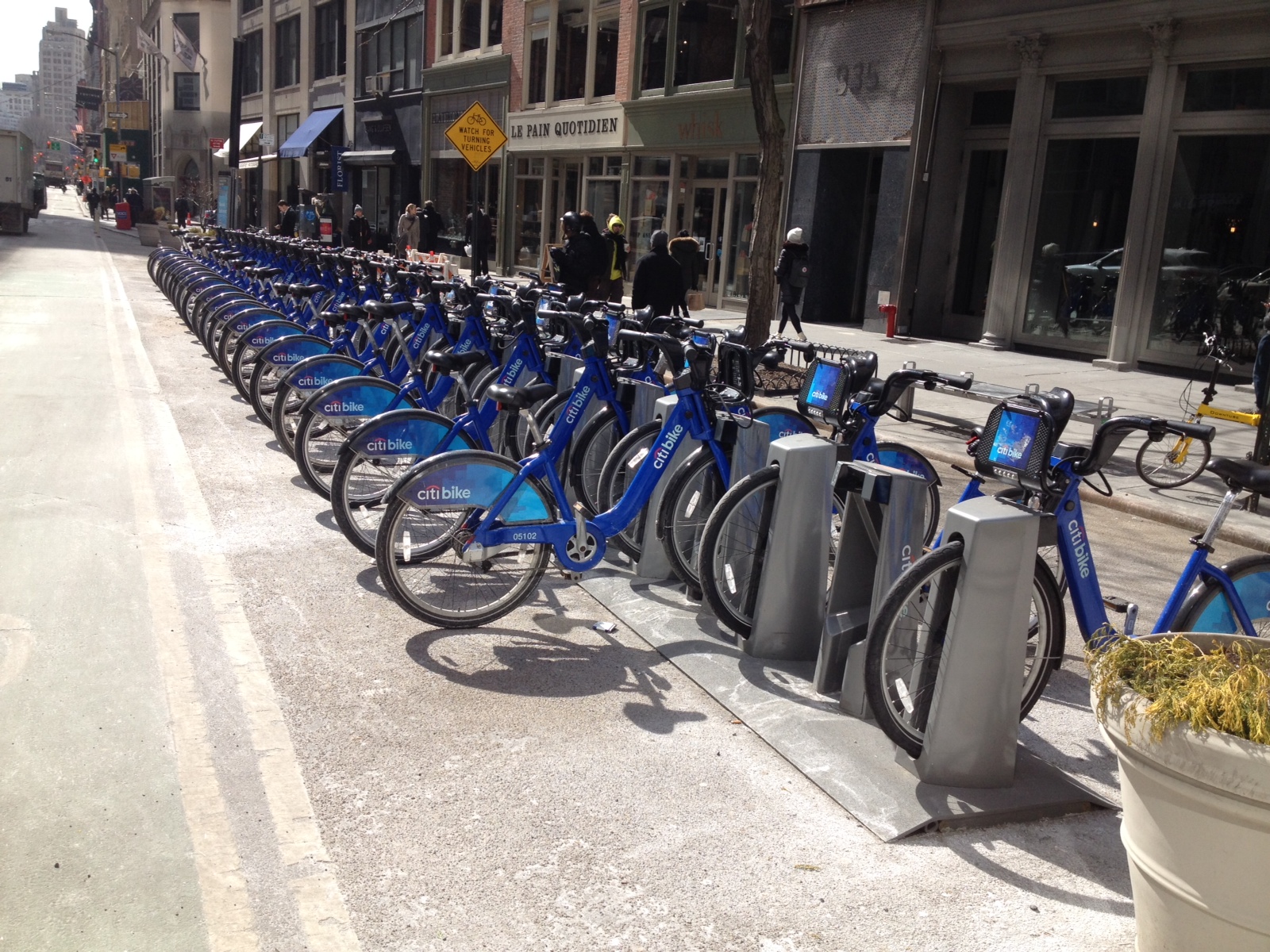 Citi Bike Bicycle Rack NYC Jeffrey K. Kestenbaum